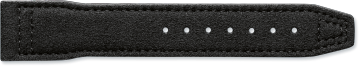 Black alcantara strap
