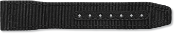 Black textile strap