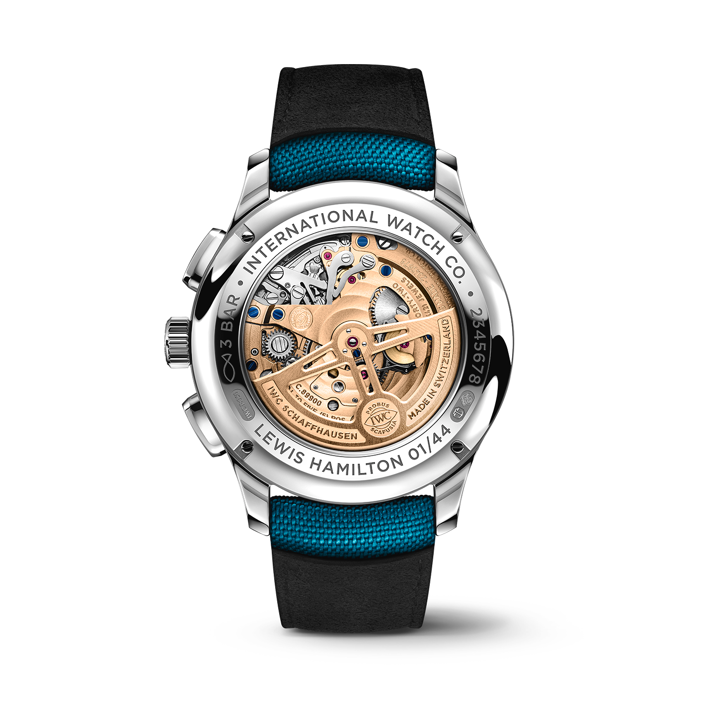 IW394008 Portugieser Tourbillon R trograde Chronograph Lewis Hamilton