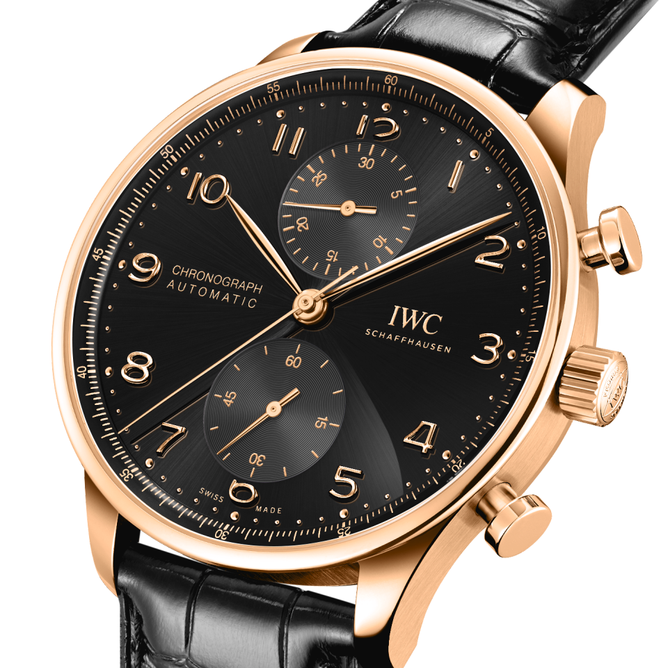 Iwc portugieser chronograph gold shop