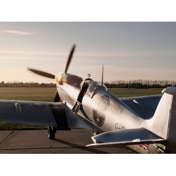 The Spitfire embarks on its longest journey