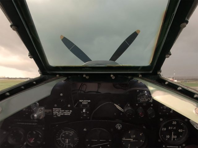 Supermarine Spitfire Mk IX: 3D-тур кокпита
