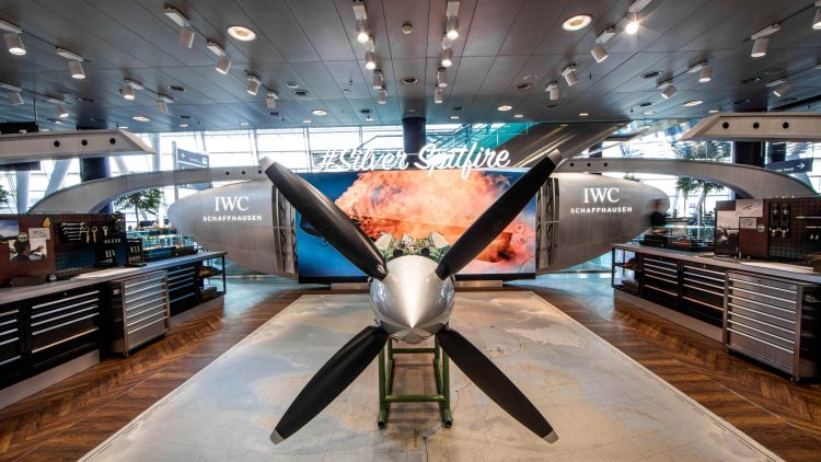 The Spitfire at Zurich Airport IWC Schaffhausen
