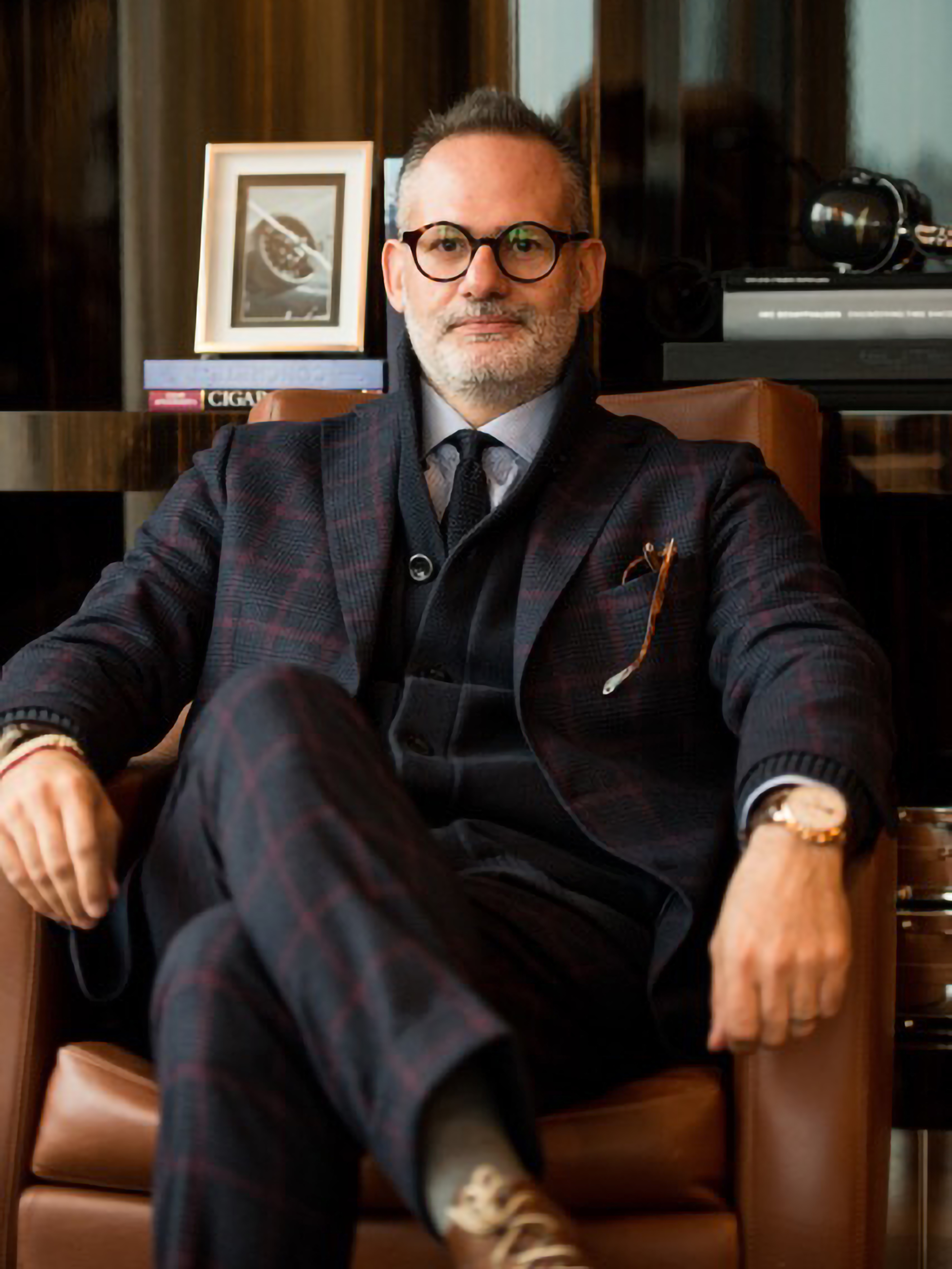 Watch collector Argiris Develegas