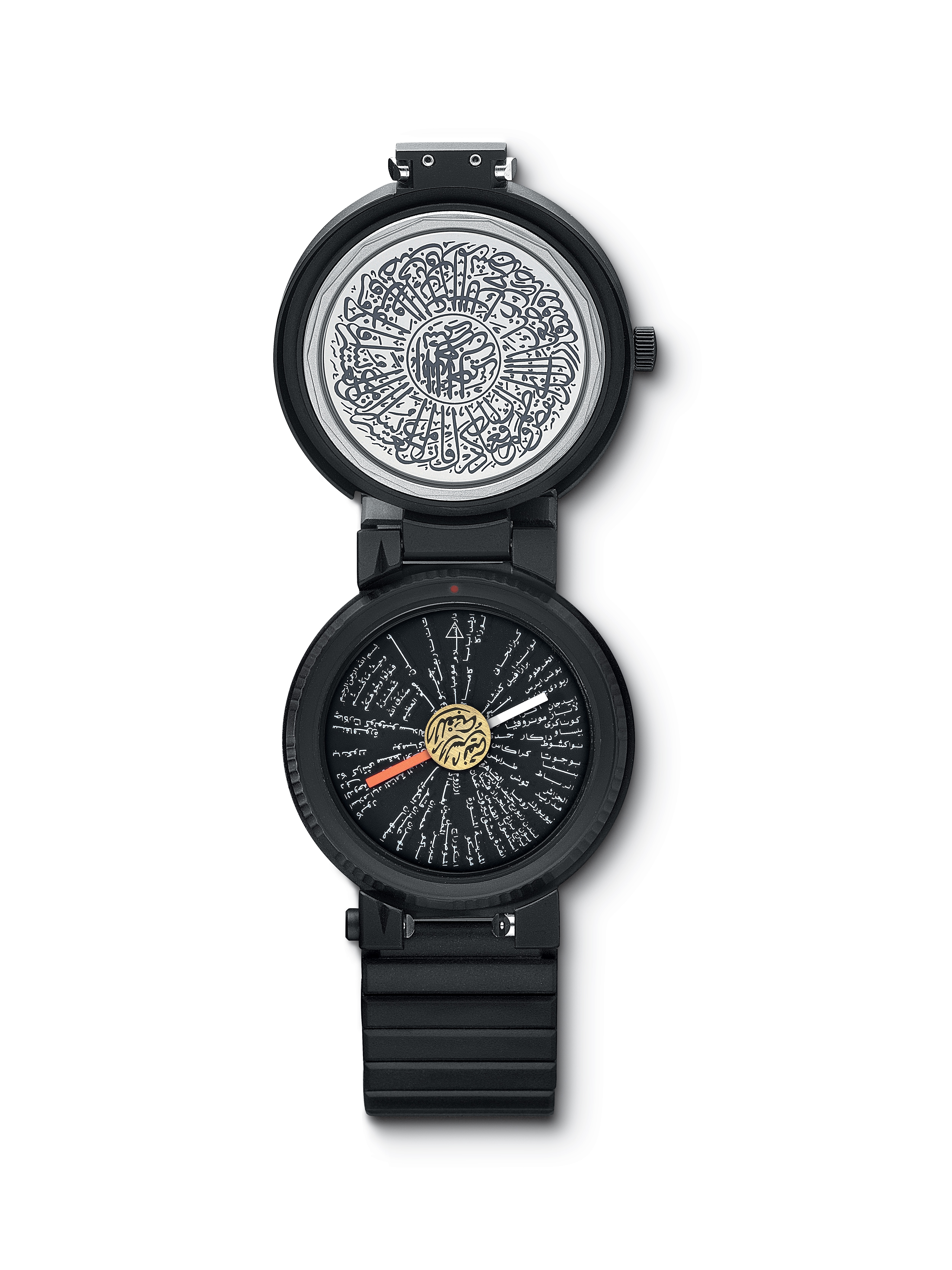 The rare IWC-Porsche Design with Qiblah compass
