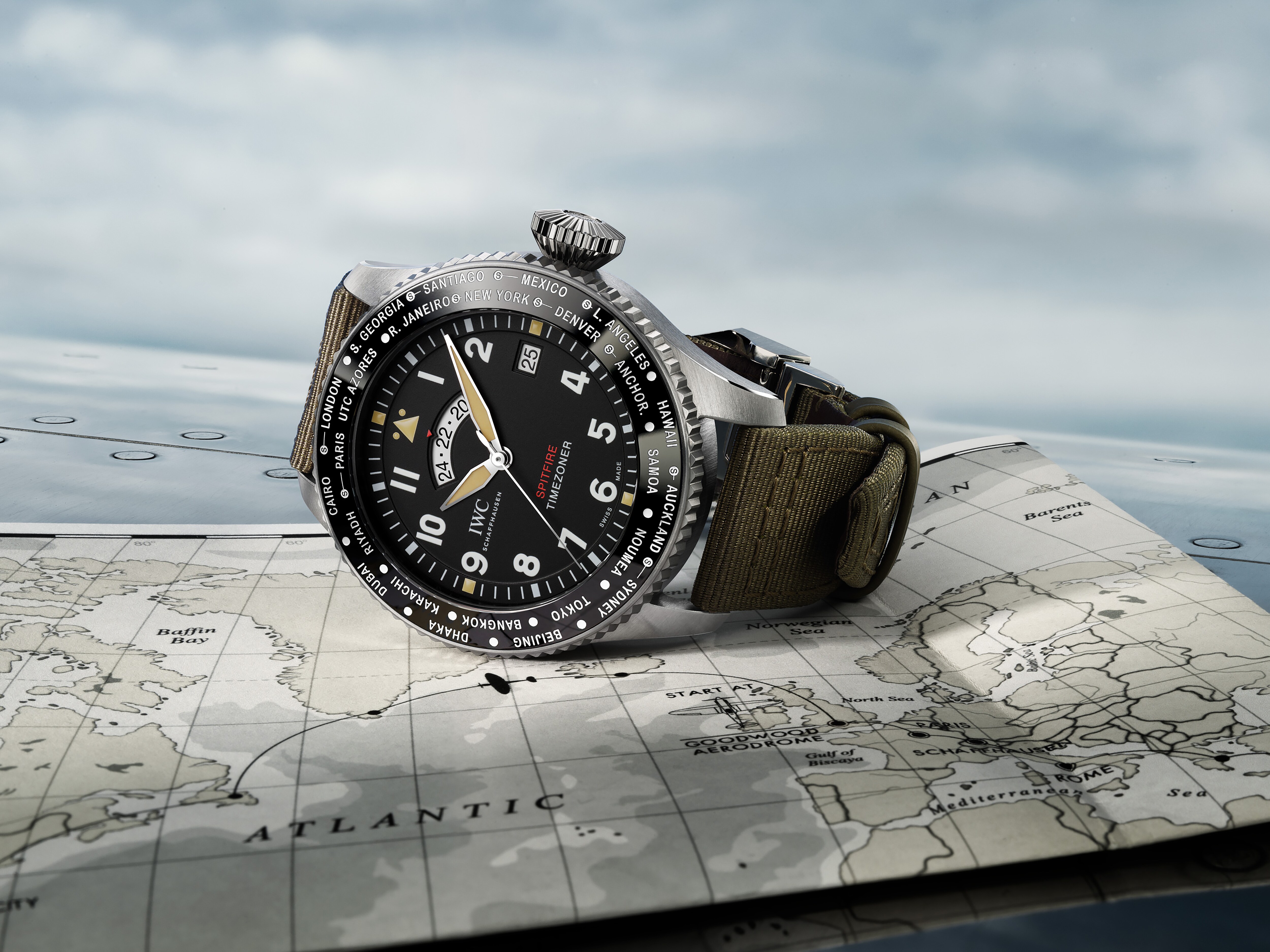 Pilot’s Watch Timezoner Spitfire Edition “The Longest Flight” (ref. IW395501)