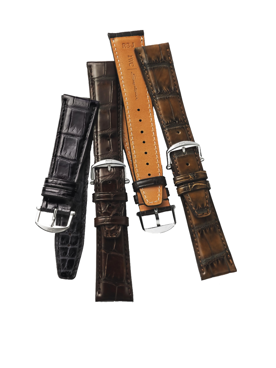 A special patina and the wonderful gradation of colours are the hallmarks of leather goods from Santoni