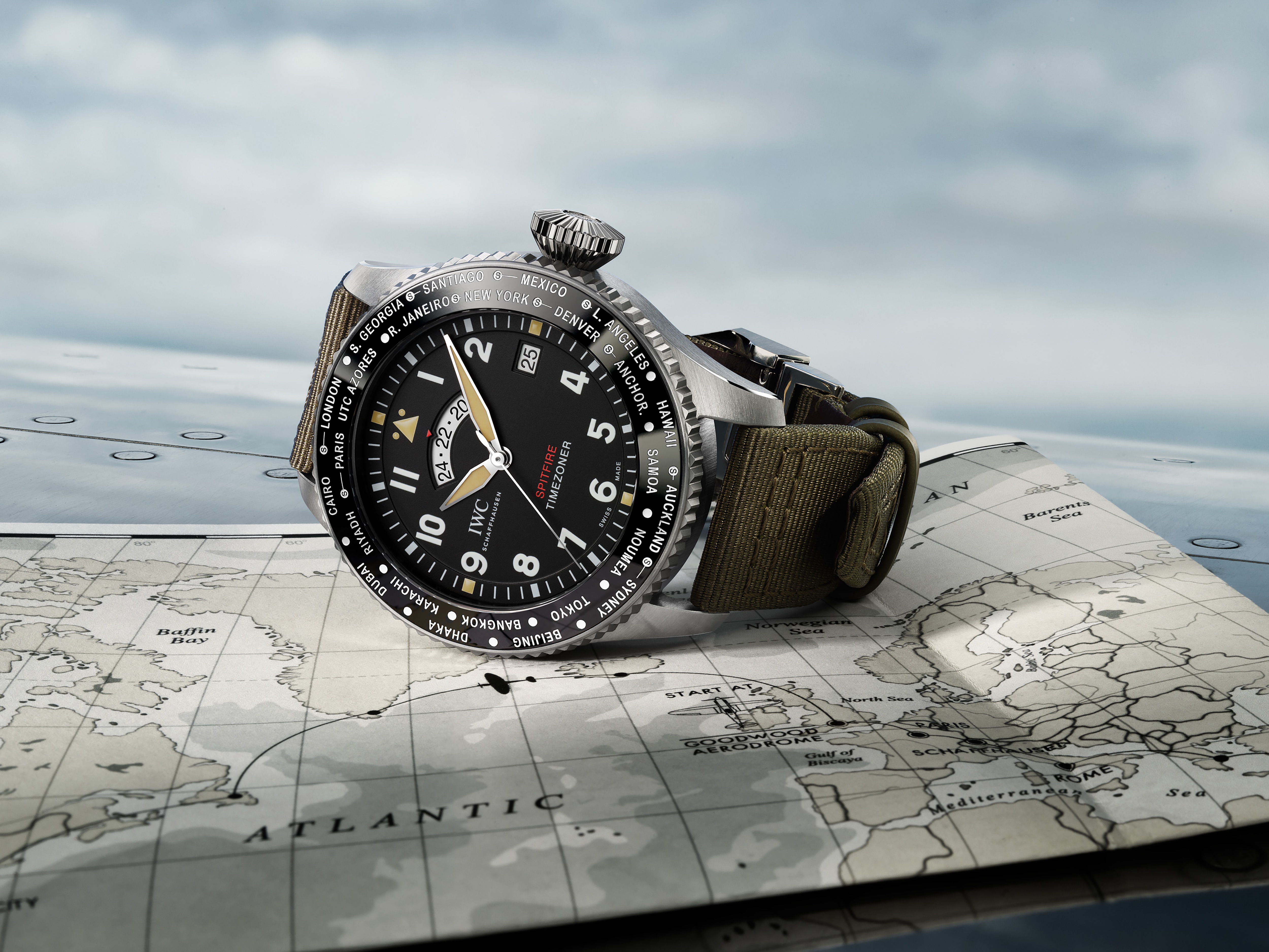 Pilot’s Watch Timezoner Spitfire Edition “The Longest Flight” (ref. IW395501)