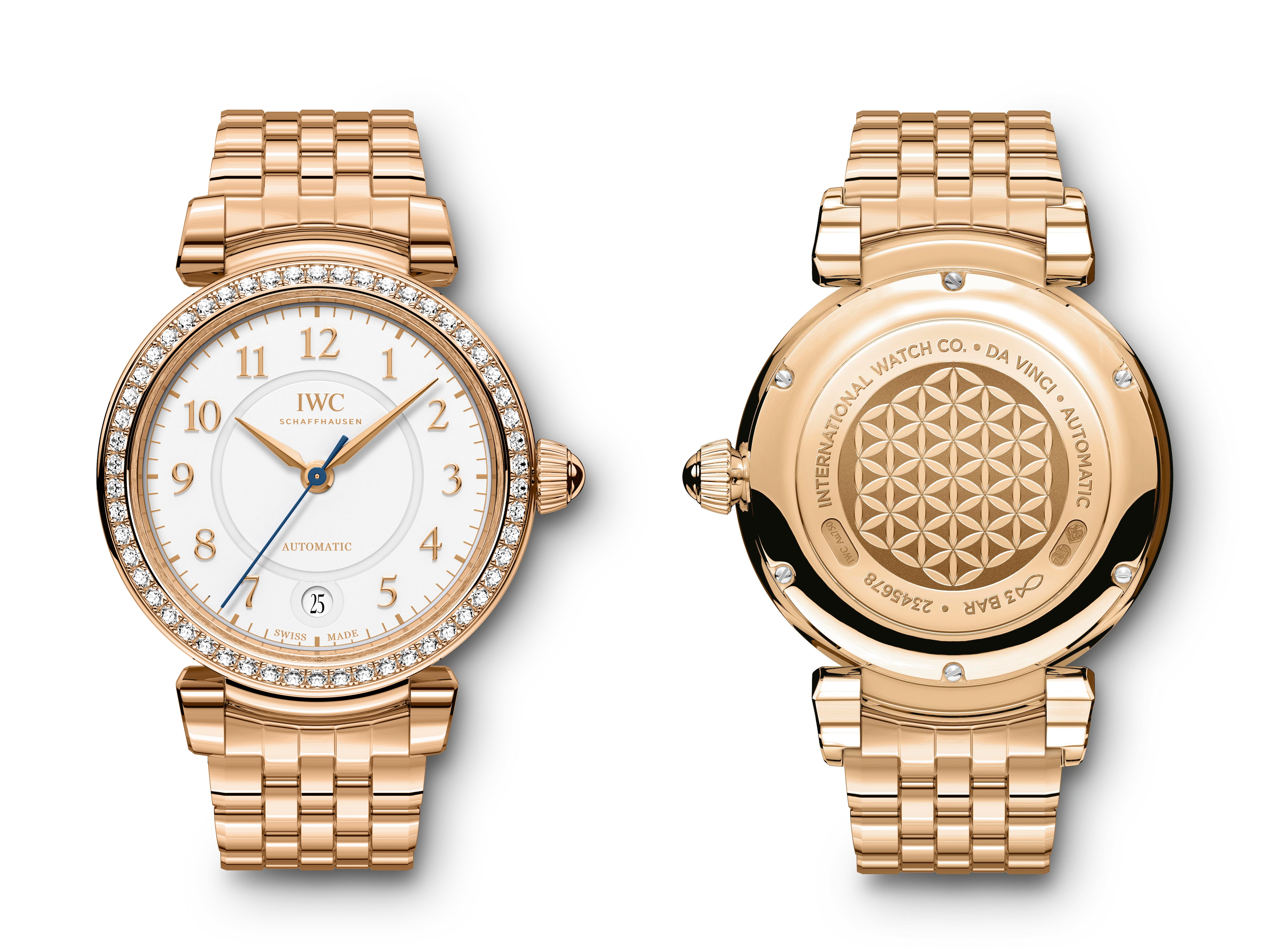 IWC Da Vinci Automatic 36 in 18-carat red gold (Ref. IW458310)