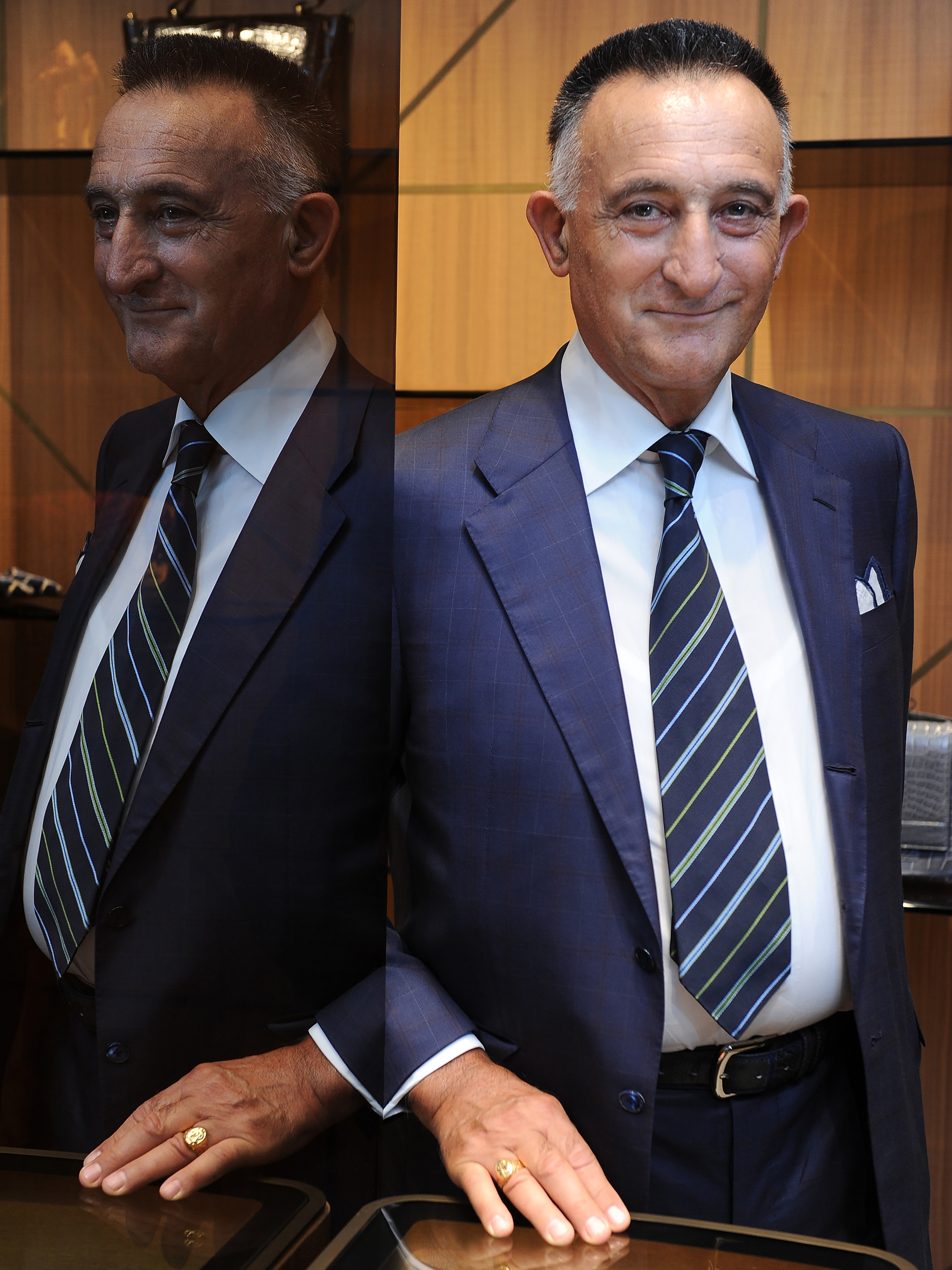 Andrea Santoni, founder of Santoni shoes.